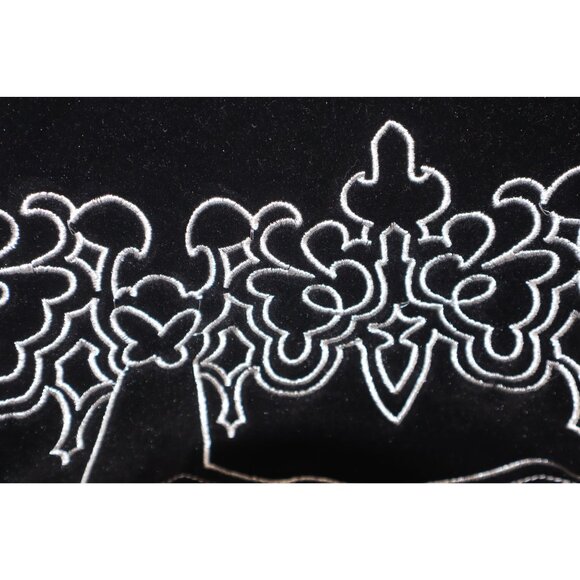 NWT Delusion Anime Black Nier Automata Lolita Dress M Velvet Cosplay Whimsygoth - Picture 13 of 15